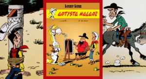 Sztuka Dzikiego Zachodu - recenzja komiksu Lucky Luke: Artysta malarz