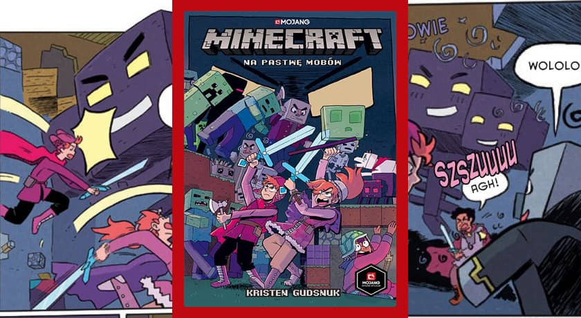 Minecraft: Na pastwę mobów - recenzja komiksu
