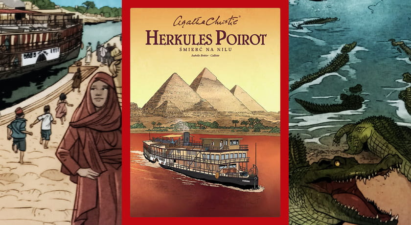 Agatha Christie: Śmierć na Nilu - recenzja komiksu