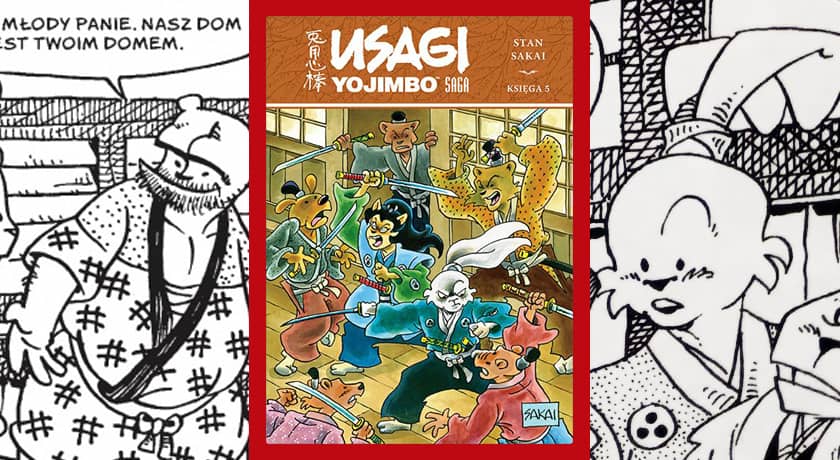 Usagi Yojimbo Saga Księga 5 - recenzja komiksu
