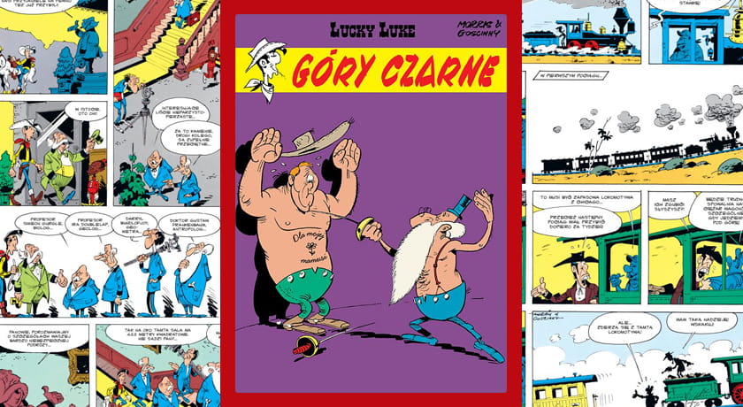 Lucky Luke Góry Czarne - recenzja komiksu