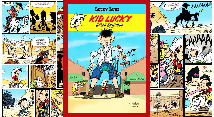 Kid Lucky #1 Uczeń kowboja - recenzja komiksu