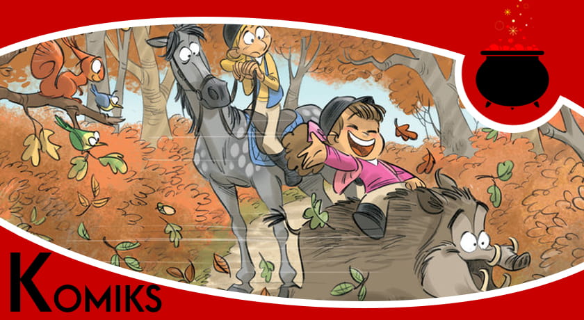 Kamila i konie #3 - recenzja komiksu