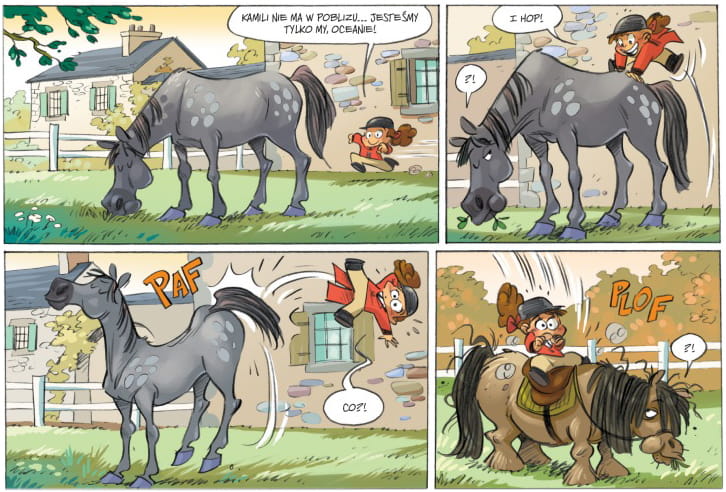 Kamila i konie #3 - rysunek 1