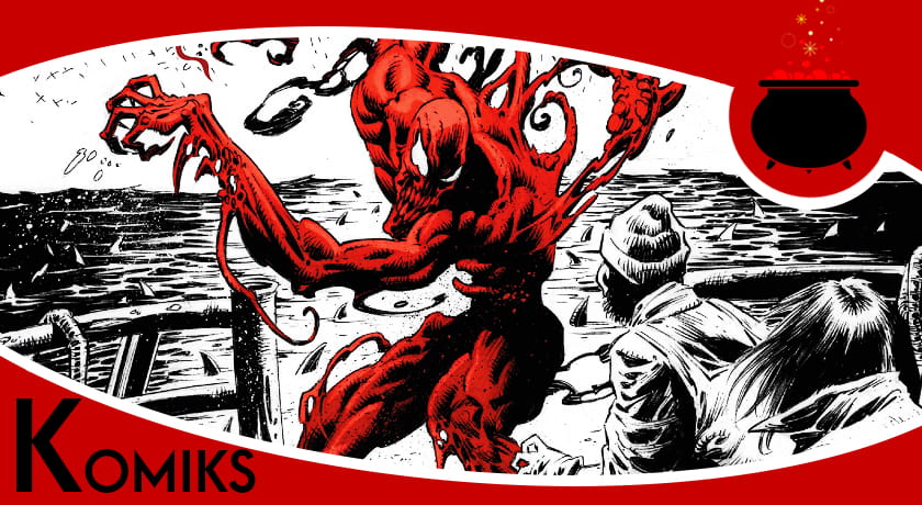 Carnage czerń, biel i krew - recenzja komiksu