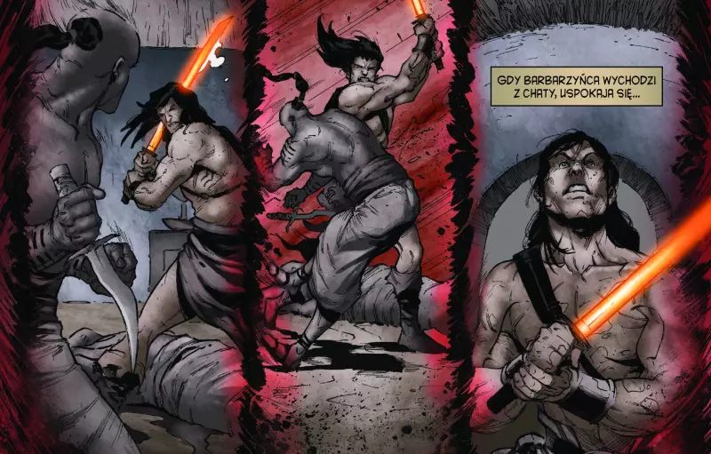 Conan Barbarzyńca: Tygiel - recenzja - rysunek 1
