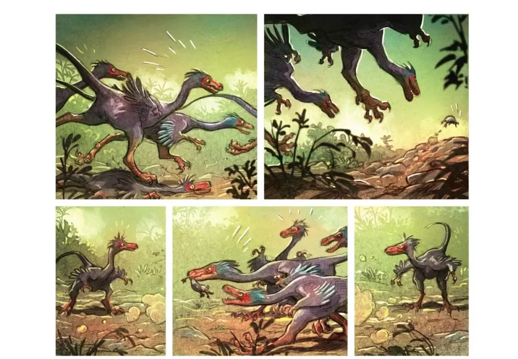 LOVE: Dinozaury recenzja - rysunek 1