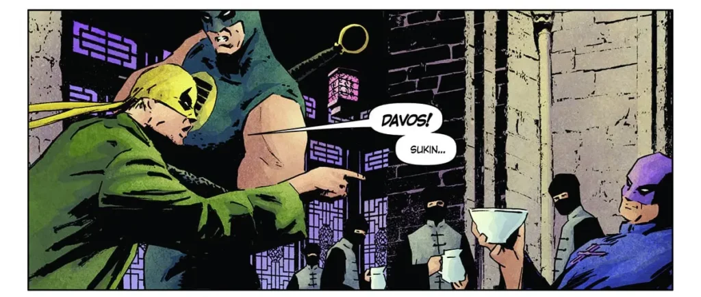 Nieśmiertelny Iron Fist tom 2  recenzja komiksu - przykładowa grafika.