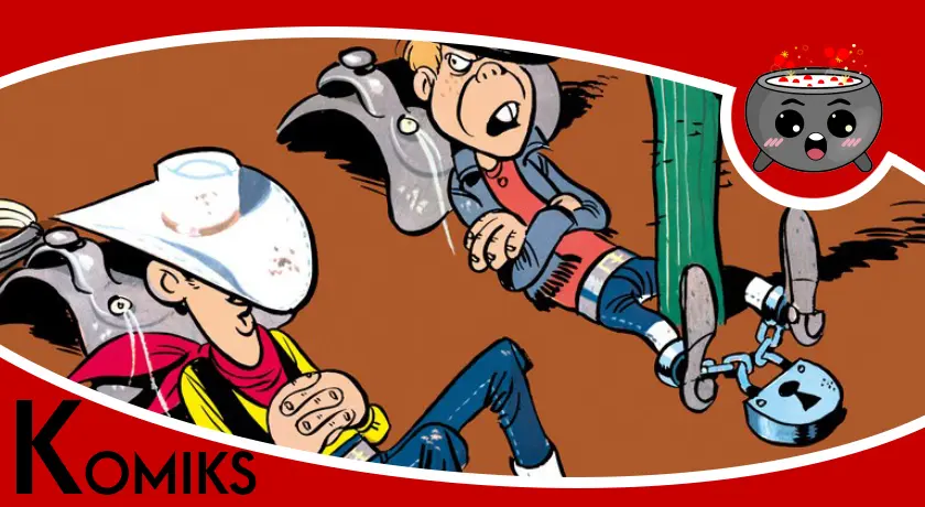 Lucky Luke tom 28: Eskorta recenzja komiksu.