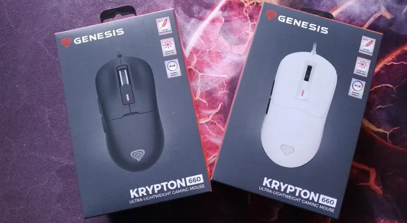 Myszka Genesis Krypton 660 opakowanie