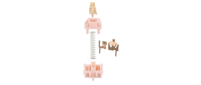 EPOMAKER Nude Rosa - przełącznik.