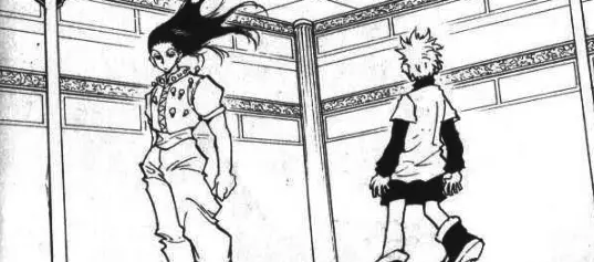 Hunter X Hunter tom 5 - przykładowy rysunek.