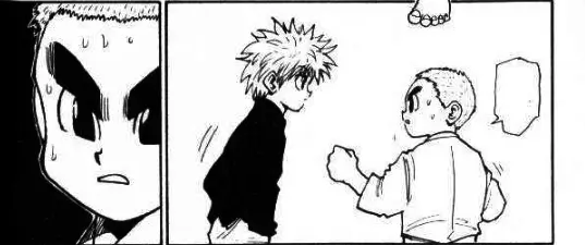 Hunter X Hunter tom 6 - przykładowy rysunek.