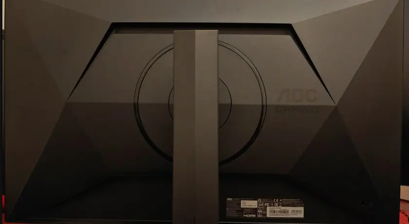 AOC Q27G4XF - tył monitora.