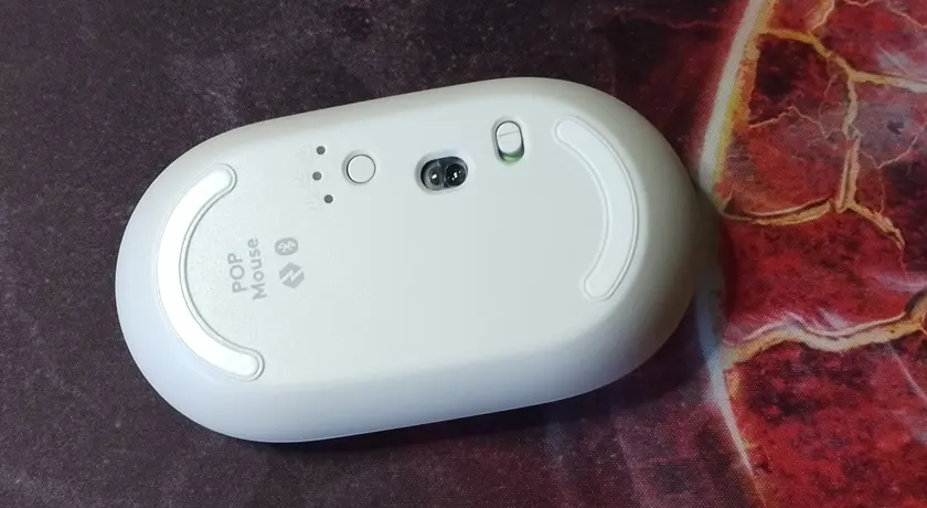 Logitech POP Icon Combo - myszka tył.
