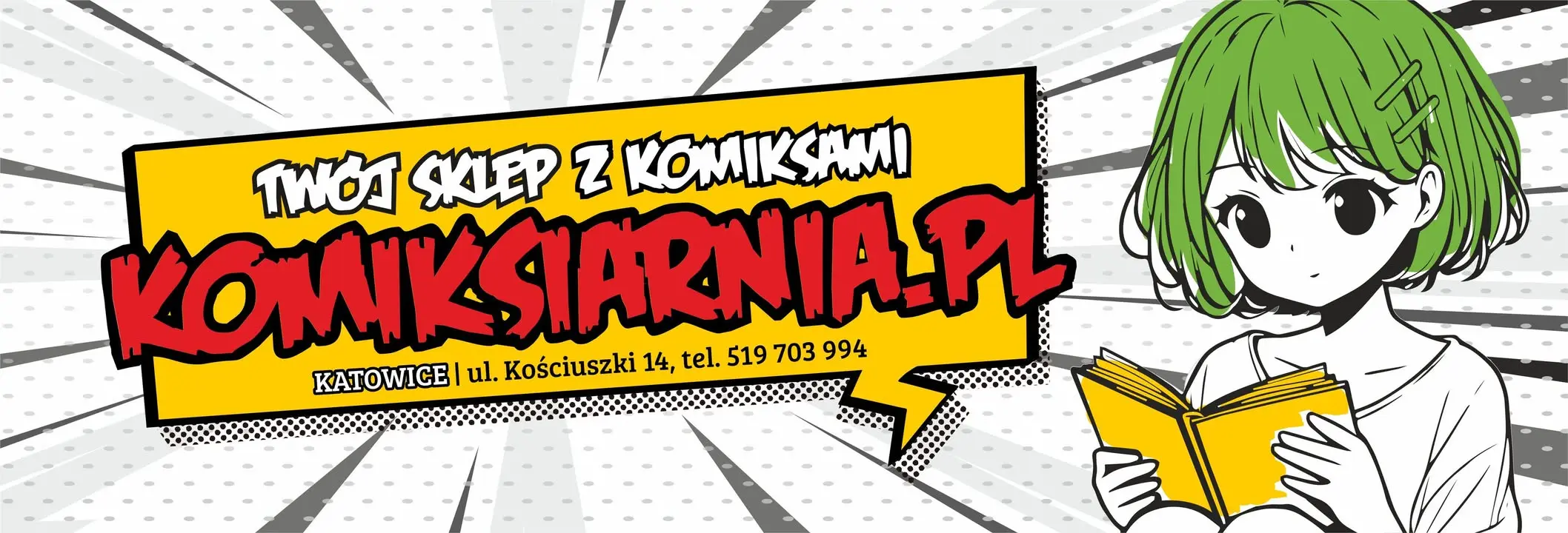 Komiksiarnia - Twój sklep z komiksami i mangami.