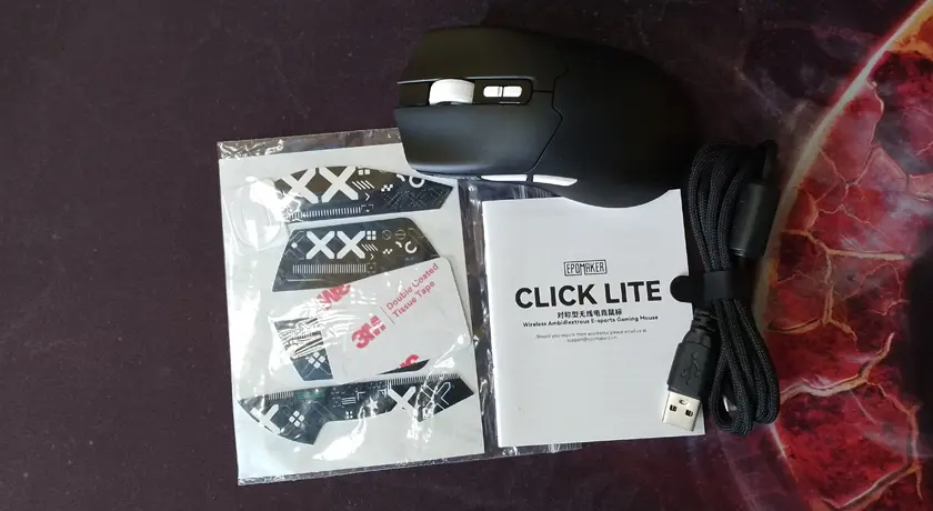 Epomaker Click Lite - zawartość opakowania.