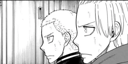 Fire Force tom 30- przykładowy rysunek. 