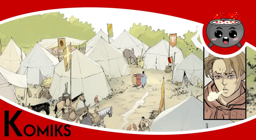 Rycerz Psi Łeb Księga 1 - recenzja komiksu.
