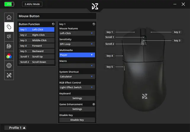 Dream Machines DM9 Skill Wireless - oprogramowanie.