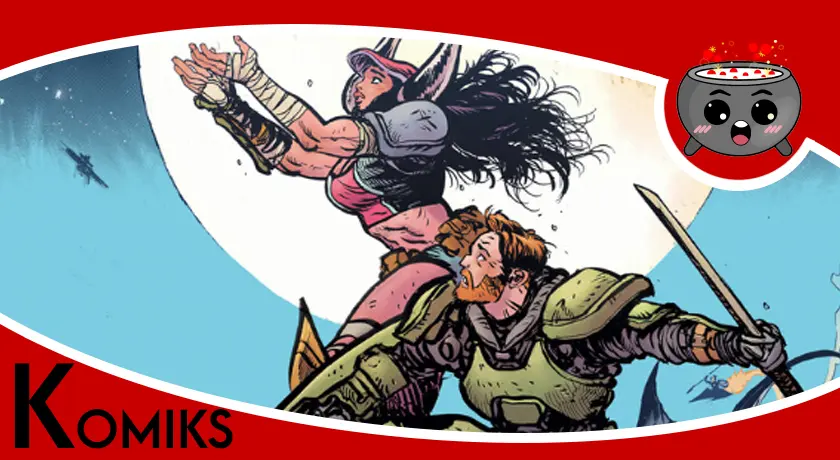 Księżyc za nami podąża - recenzja komiksu.