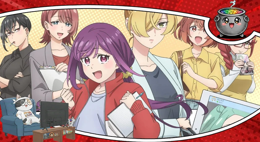 A Mangaka's Weirdly Wonderful Workplace - recenzja anime.