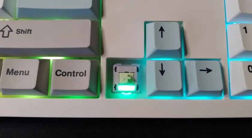 Epomaker QK108 - podświetlenie.