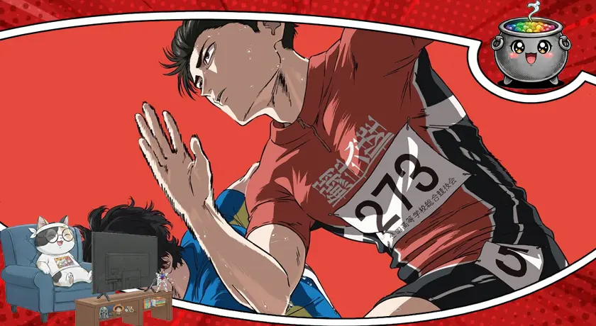 100 meters - recenzja anime.