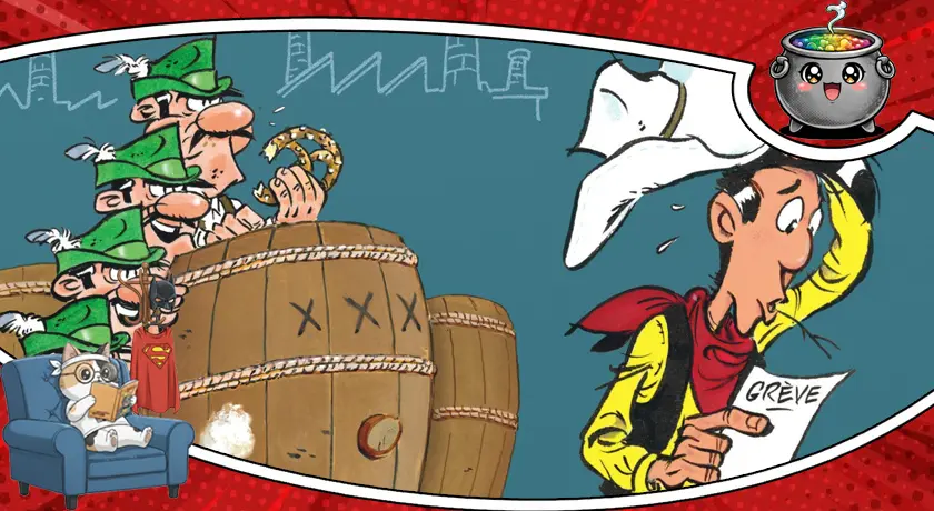 Album-Lucky-Luke-Kowboj-pod-presja-recenzja-komiksu