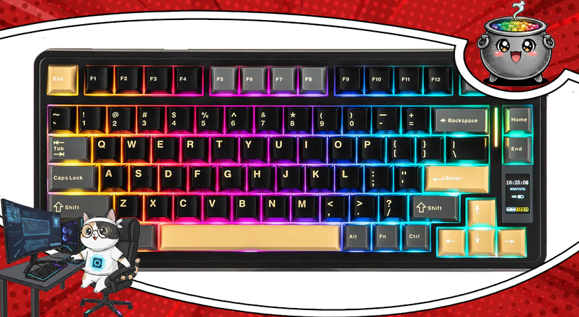 Epomaker x Aula EA75 Max - recenzja 