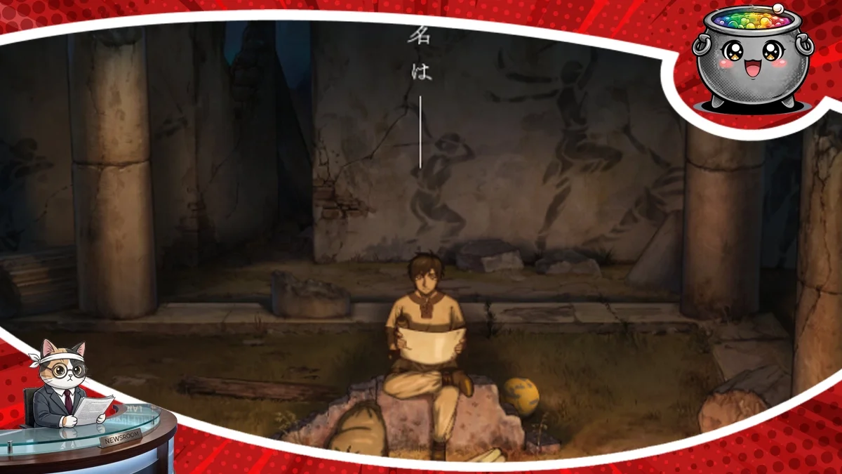 Główny bohater anime Historie na tajemniczej ruinie w nowej wizualizacji promującej nadchodzącą serię, której premiera zaplanowana jest na styczeń 2027 roku.