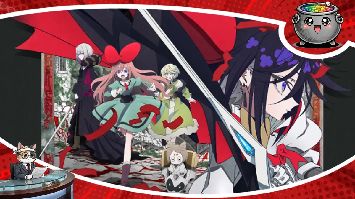 Barwna wizualizacja postaci z anime The Ribbon Hero zapowiadająca światową premierę serii, która odbędzie się już 8 sierpnia, wraz z nowym zwiastunem produkcji.