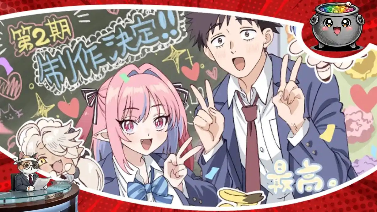 Radosni bohaterowie ogłaszają powrót popularnej serii w drugim sezonie anime Mistress Kanan Is Devilishly Easy, zapowiadając kolejne pełne humoru perypetie w szkole.