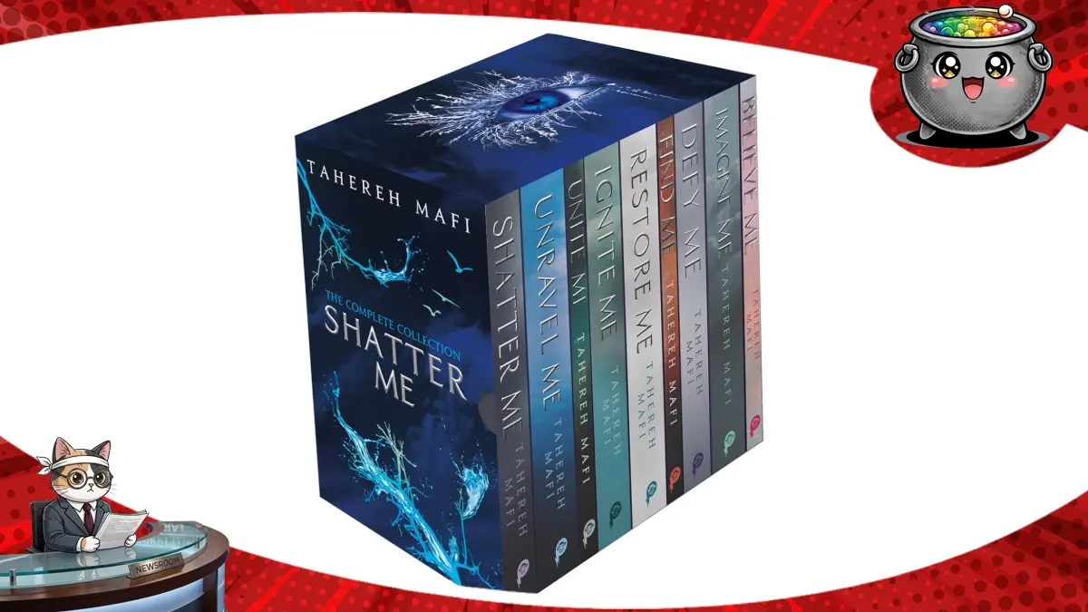 Pakiet książek Shatter Me autorstwa Tahereh Mafi, których adaptację filmową szykuje studio Warner Bros., pragnąc stworzyć nową franczyzę w stylu Igrzysk śmierci.