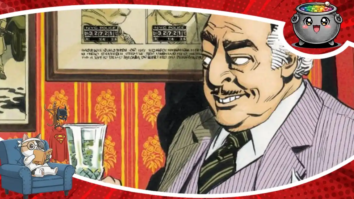 Fragment okładki albumu Spaghetti Bros tom 4 – obrazujący recenzję tego komiksu.