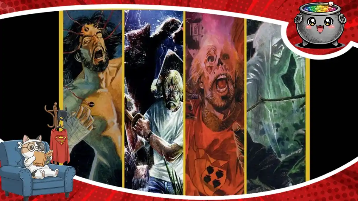 Mroczne i pełne niepokoju ilustracje zawarte w komiksie Światy H.P. Lovecrafta tom 1, które oddają grozę opowiadań Lovecrafta w naszej recenzji tego wydania.
