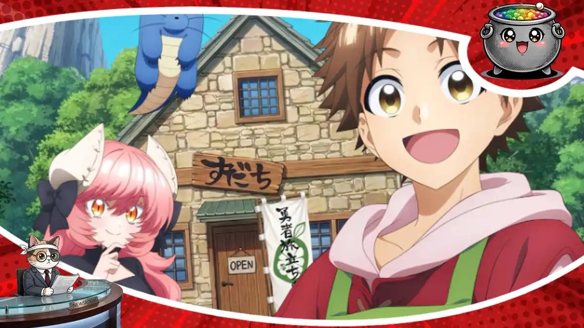 Radosne postacie na tle tytułowego sklepu zwiastują anime The Fledgling Demon Lord’s Starter Shop, którego premiera została oficjalnie zaplanowana na styczeń 2027 roku.