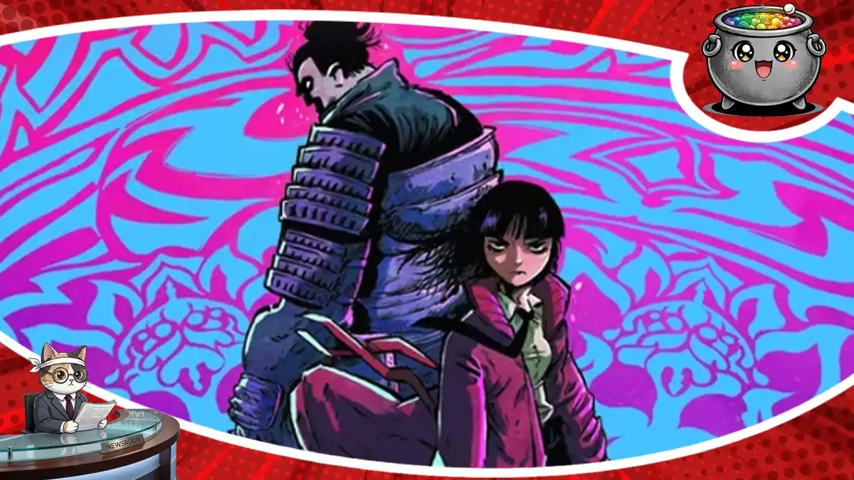 Bohaterowie Blade Runner: Tokyo Nexus  nowym, dynamicznym kadrze, zapowiadającym powrót serii z ekscytującym, kolejnym rozdziałem historii.