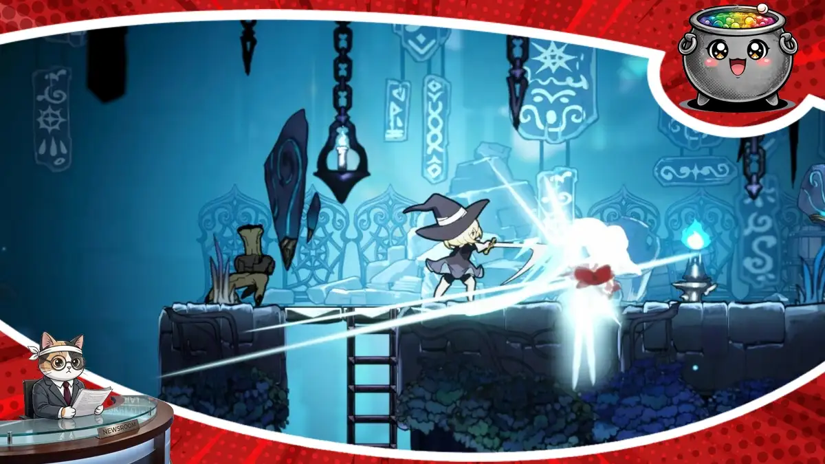 Dynamiczna walka wiedźmy w grze roguelike Never Grave: The Witch and The Curse, która oficjalnie zmierza na urządzenia z systemem Android jako nowa wersja mobilna.