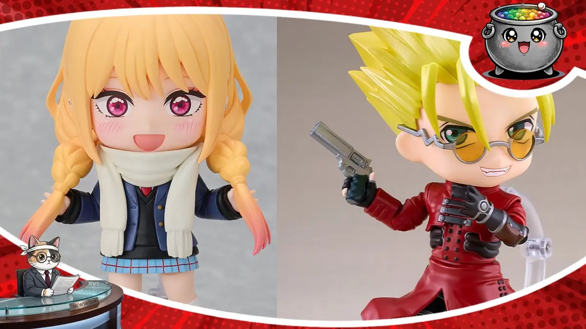 Urocze figurki Nendoroid przedstawiające Marin Kitagawa i Vasha w szczegółowych wersjach kolekcjonerskich powracających w wielkim stylu.