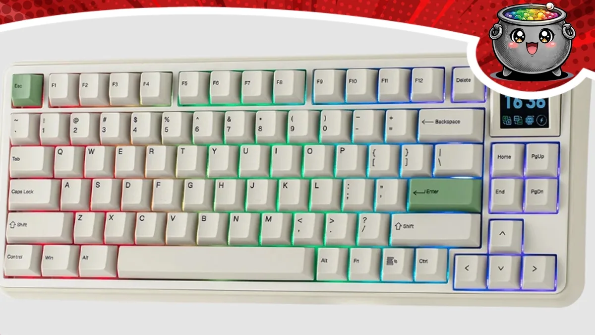 Wygląd klawiatury Epomaker RT75