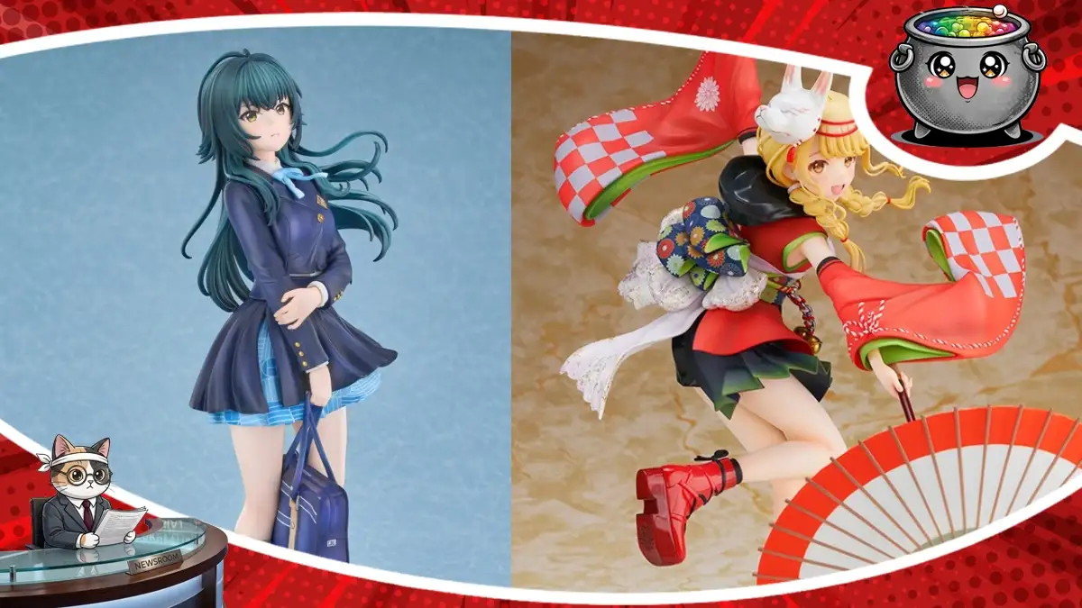 Dwie figurki anime zaprezentowane w zestawieniu 7 wyjątkowych modeli kolekcjonerskich z popularnych serii, obok których trudno przejść obojętnie.