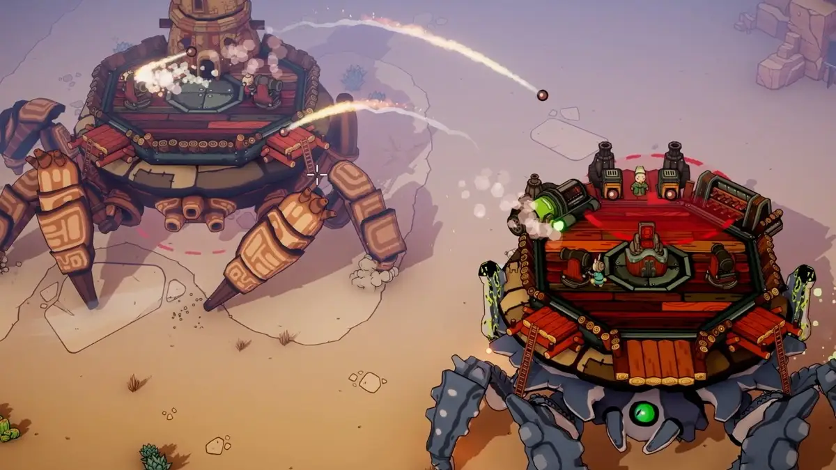 Pustynna walka mechanicznych maszyn w DuneCrawl. Gra akcji otrzymała oficjalną datę premiery i zmierza na PS5, Xbox Series oraz Androida.